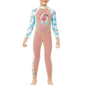 Dive & Sail Rashguard Pink and Blue Long Sleeve